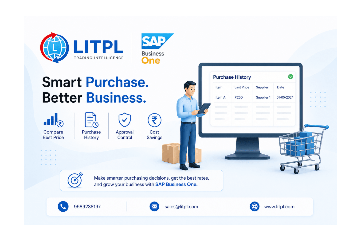 How Different Purchase Rates for the Same Item Increase Costs and How SAP Business One Solves It